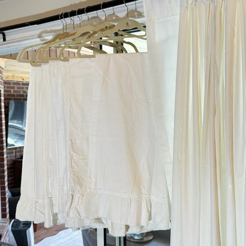 VTG Wabasso Ruffled Curtain Panels 90